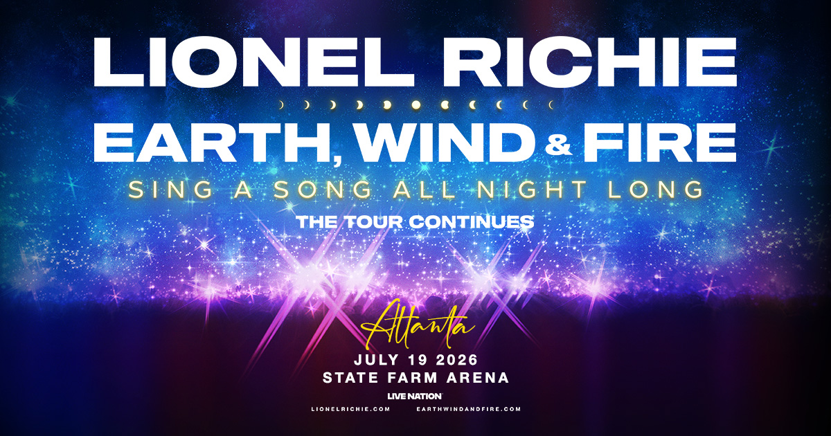 Lionel Richie & Earth Wind & Fire - Atlanta