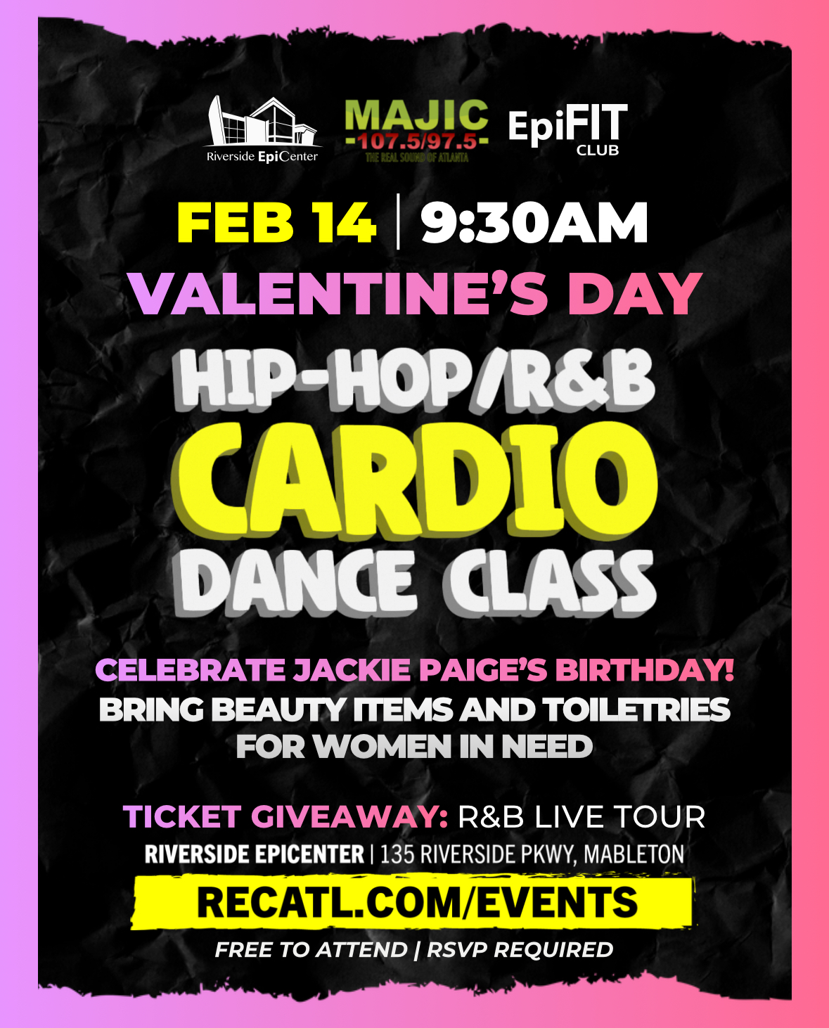 Hip-Hop R&B Dance Class - Feb 2026