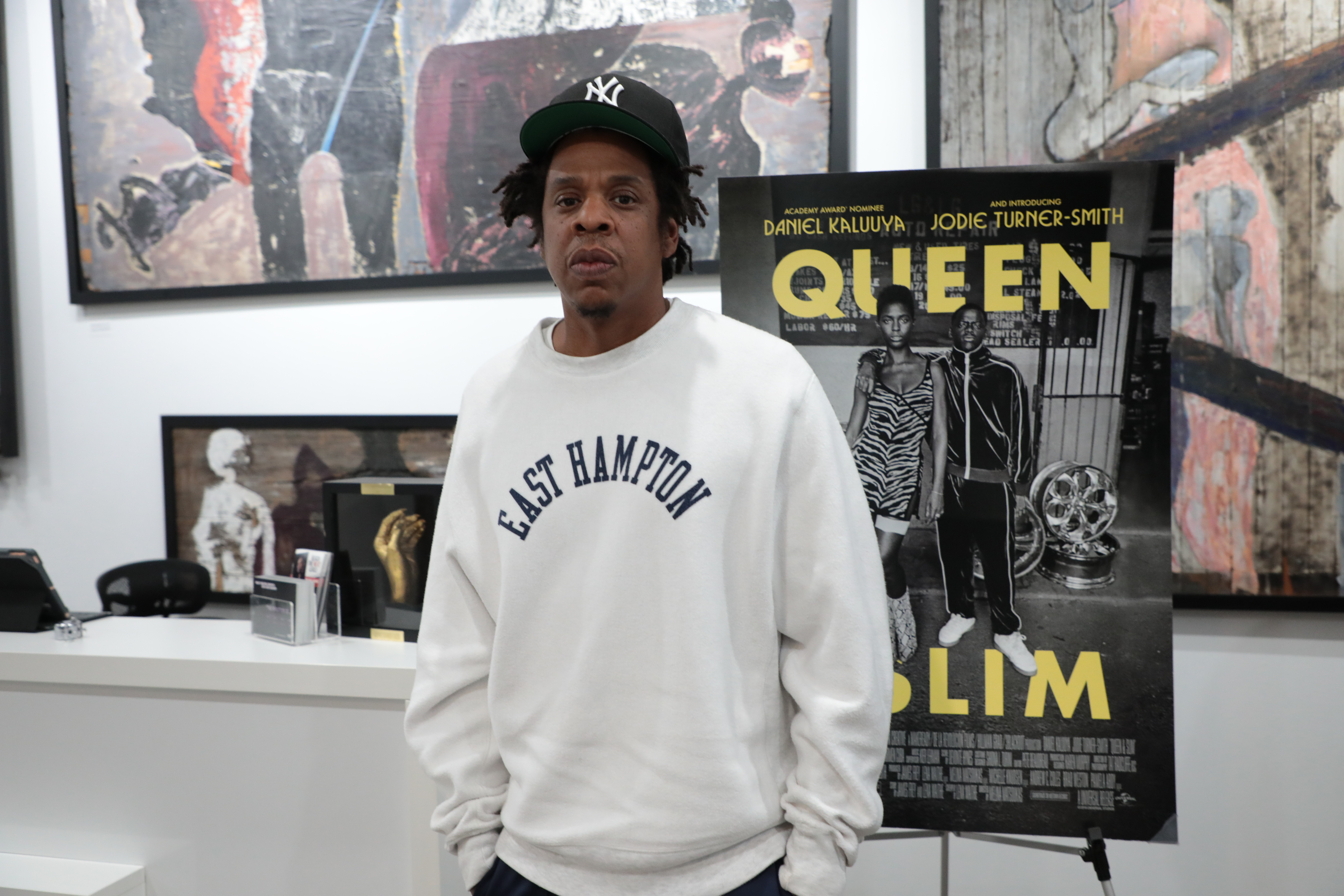 Tina Knowles-Lawson & Jay-Z At Los Angeles Screening Of Queen & Slim