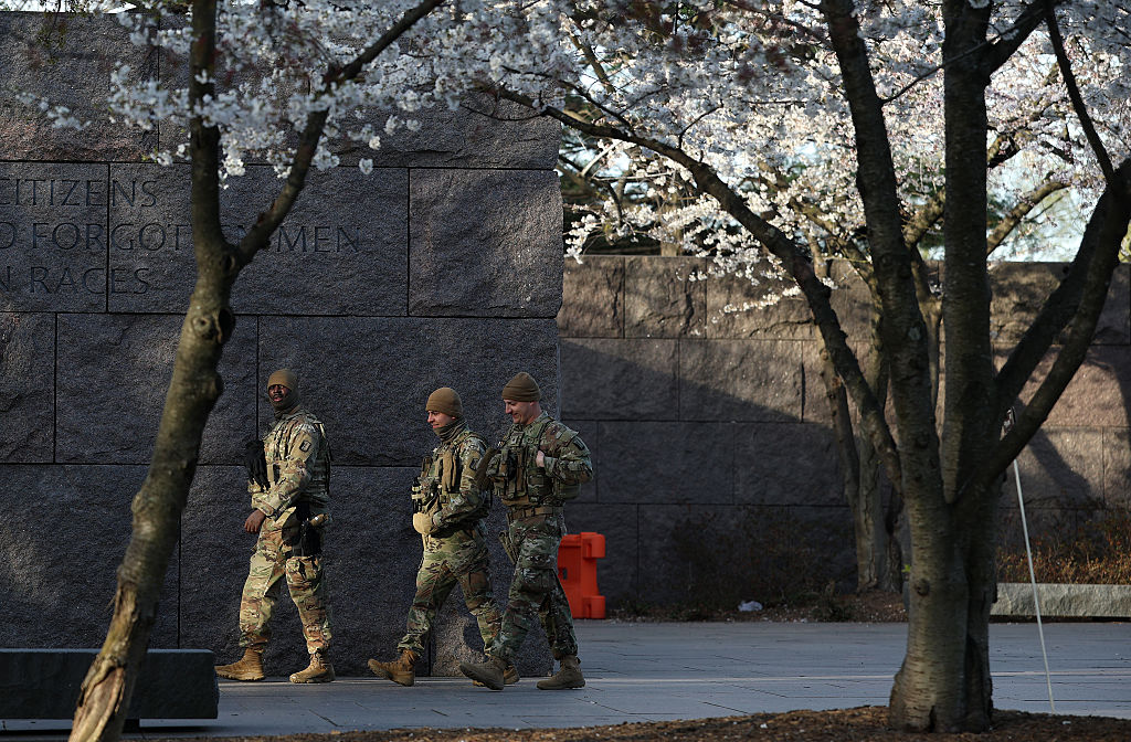 D.C.'s Cherry Blossoms Near Peak Bloom