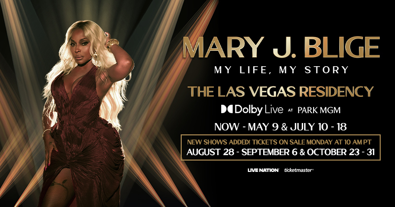 Mary J Blige Vegas Residency