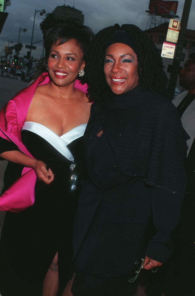 Jenifer Lewis And Mary Wilson Of The Supremes At The Premiere Of Jackies B