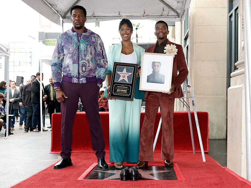 Actor Chadwick Boseman Honored With A Posthumous Star On The Hollywood Walk Of Fame